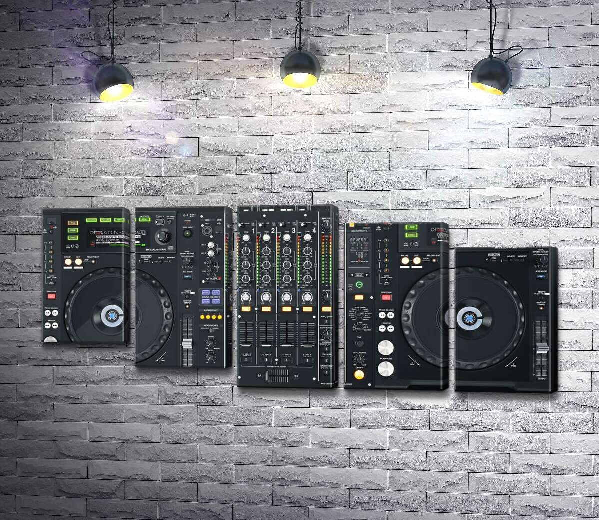модульна картина Сучасний DJ контроллер Pioneer (Модуль №28)