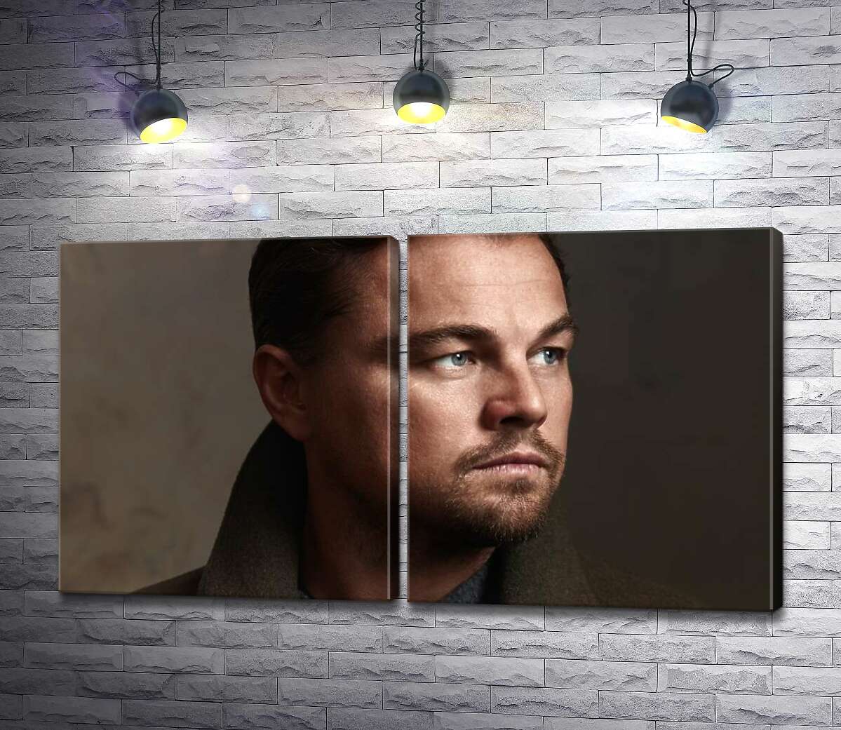 модульна картина Портрет знаменитого актора Леонардо Ді Капріо (Leonardo DiCaprio)