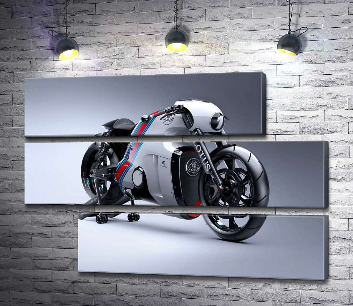модульная картина Изысканный дизайн мотоцикла Lotus C-01 (Модуль №16)