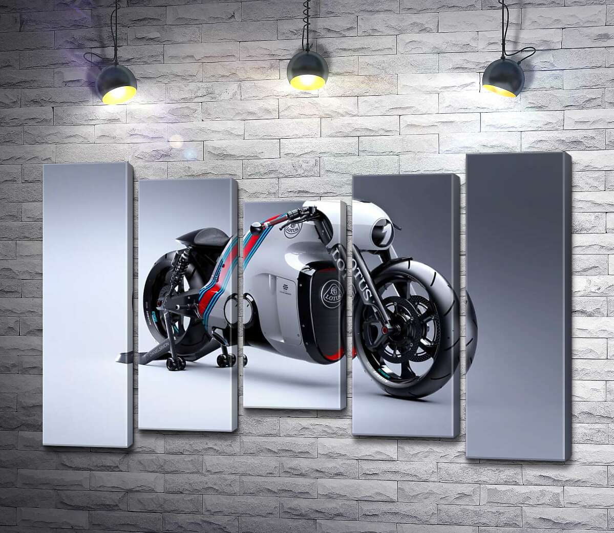 модульная картина Изысканный дизайн мотоцикла Lotus C-01 (Модуль №27)