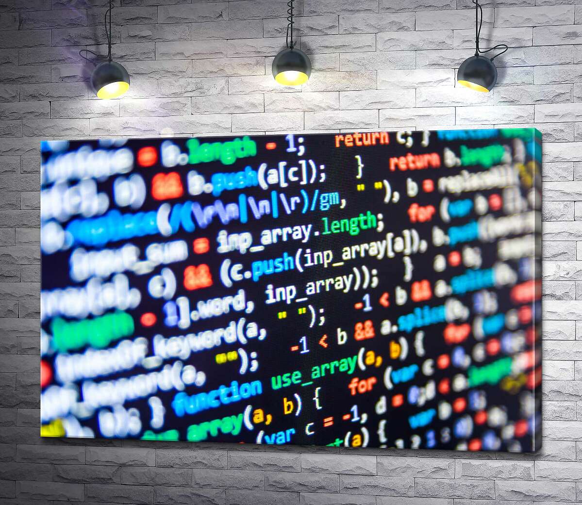 картина Цветные коды программирования