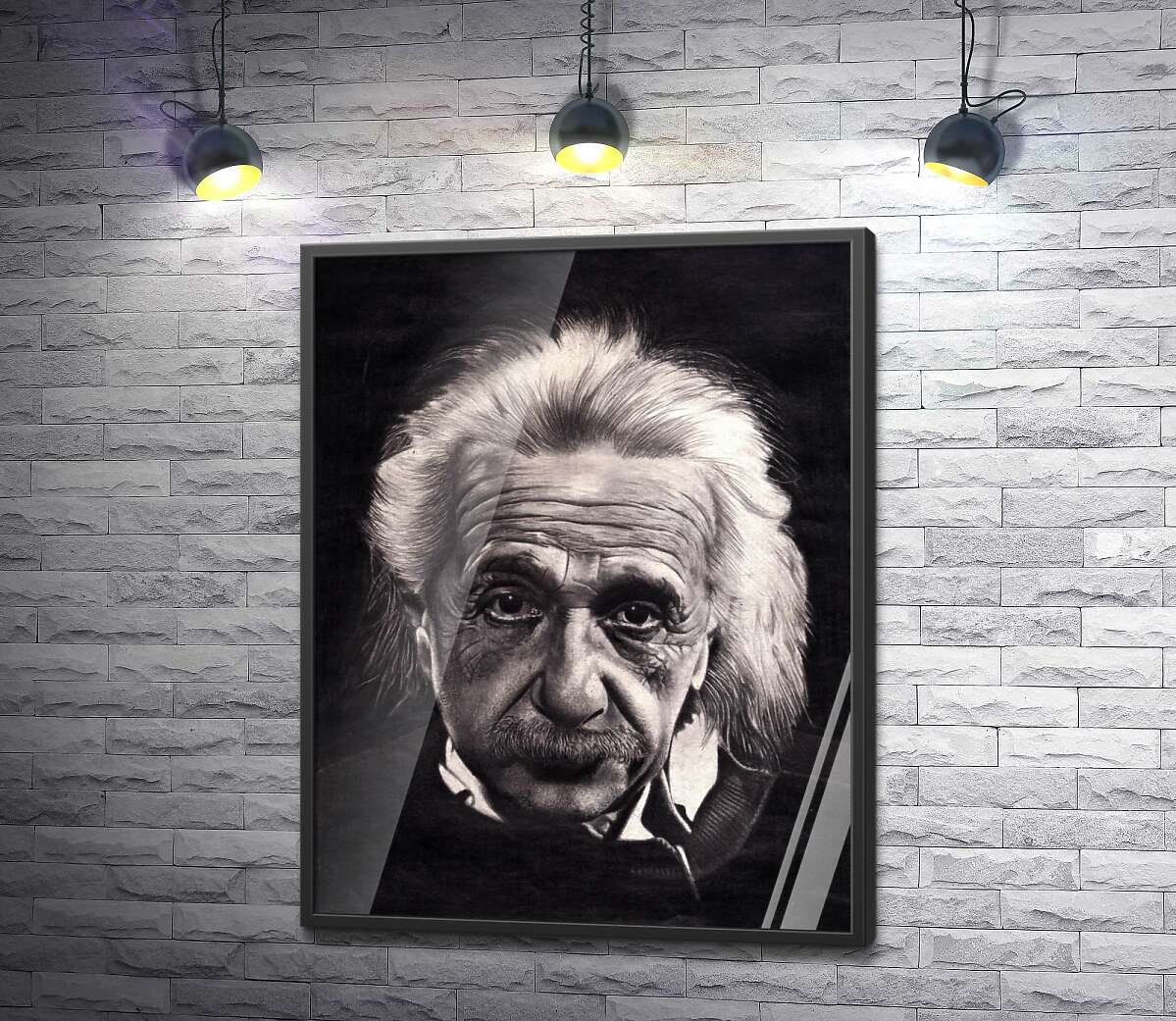 постер Известный физик Альберт Эйнштейн (Albert Einstein)