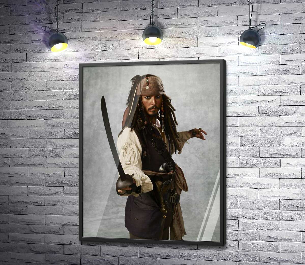 постер Легенда пиратского мира – капитан Джек Воробей (Jack Sparrow)