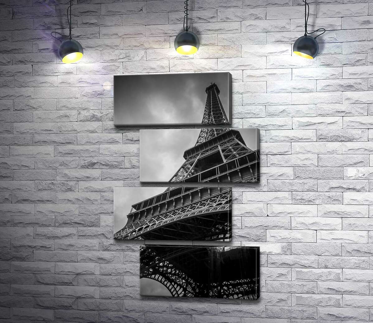 модульна картина Металева конструкція Ейфелевої вежі (Eiffel tower) (Модуль №23)