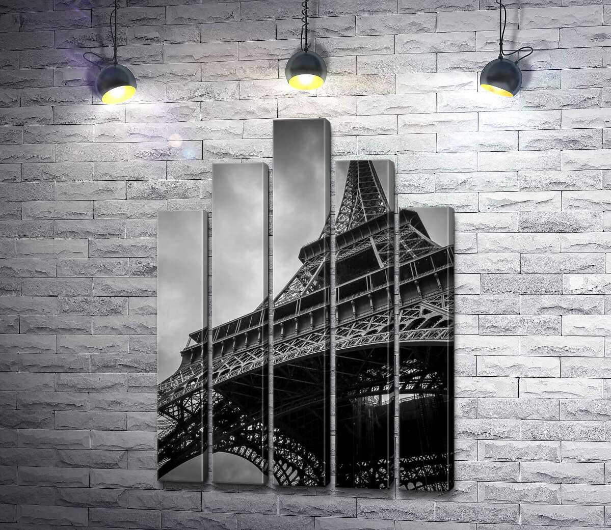 модульна картина Металева конструкція Ейфелевої вежі (Eiffel tower) (Модуль №29)
