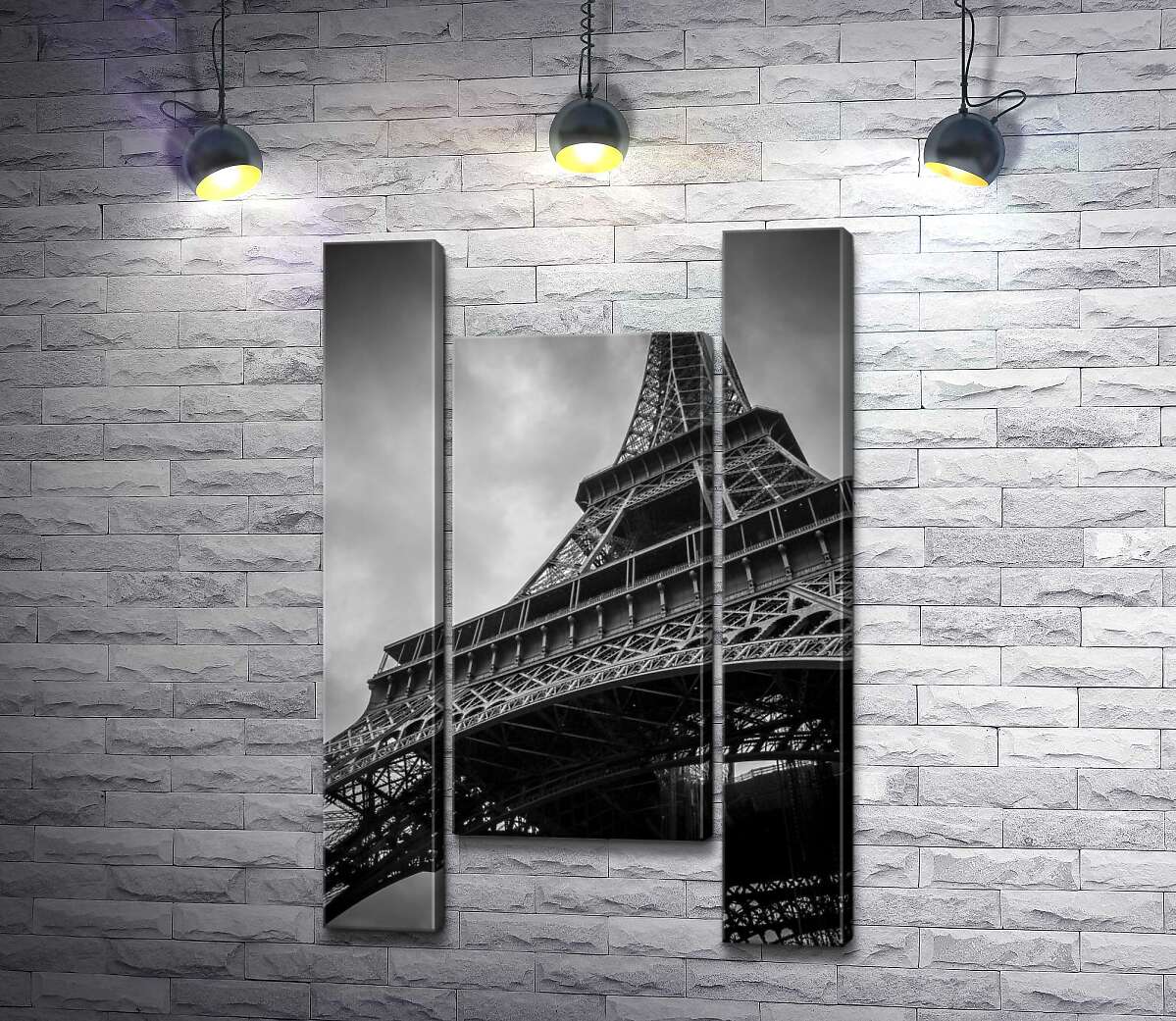 модульна картина Металева конструкція Ейфелевої вежі (Eiffel tower) (Модуль №11)