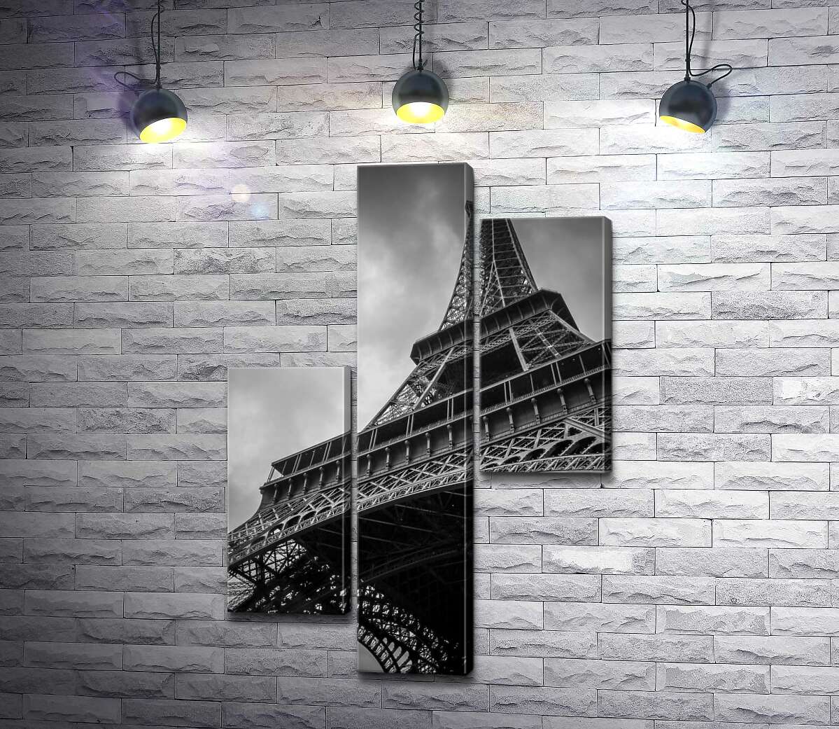 модульна картина Металева конструкція Ейфелевої вежі (Eiffel tower) (Модуль №12)