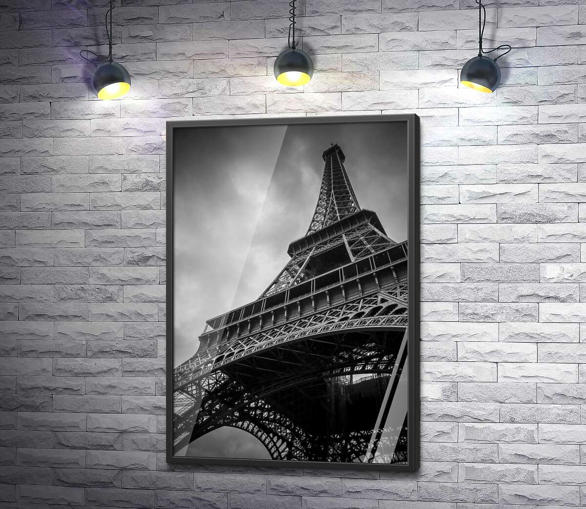 постер Металлическая конструкция Эйфелевой башни (Eiffel tower)