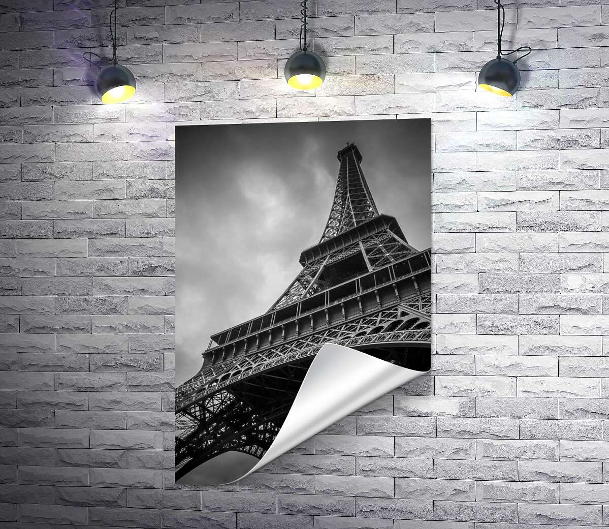 друк Металева конструкція Ейфелевої вежі (Eiffel tower)