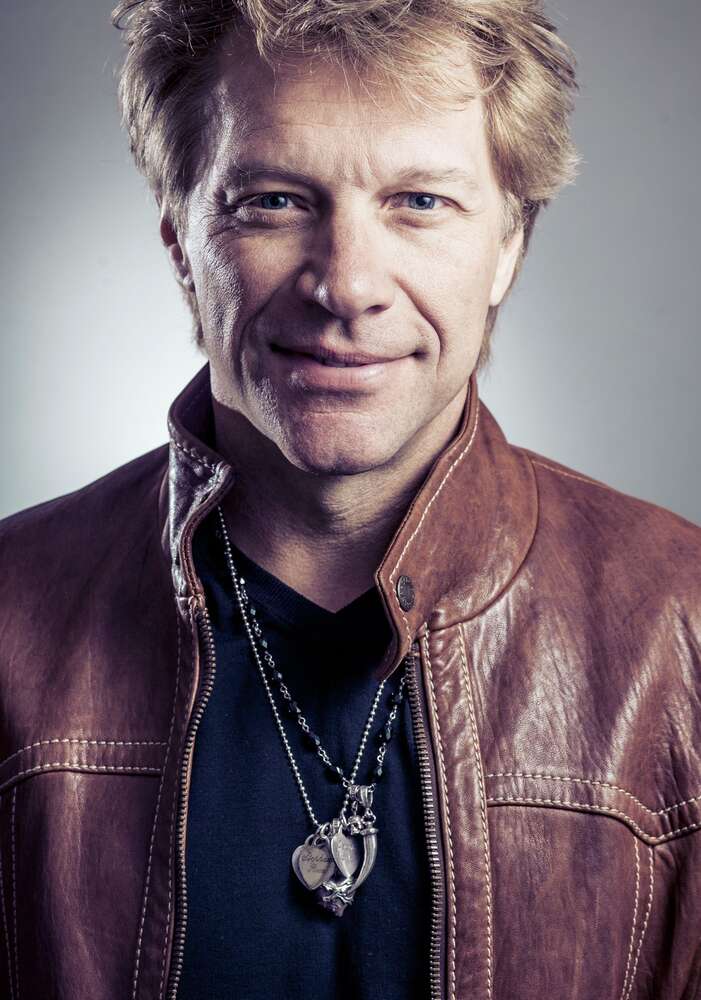 картина-постер Солист рок-группы Джон Бон Джови (Jon Bon Jovi)