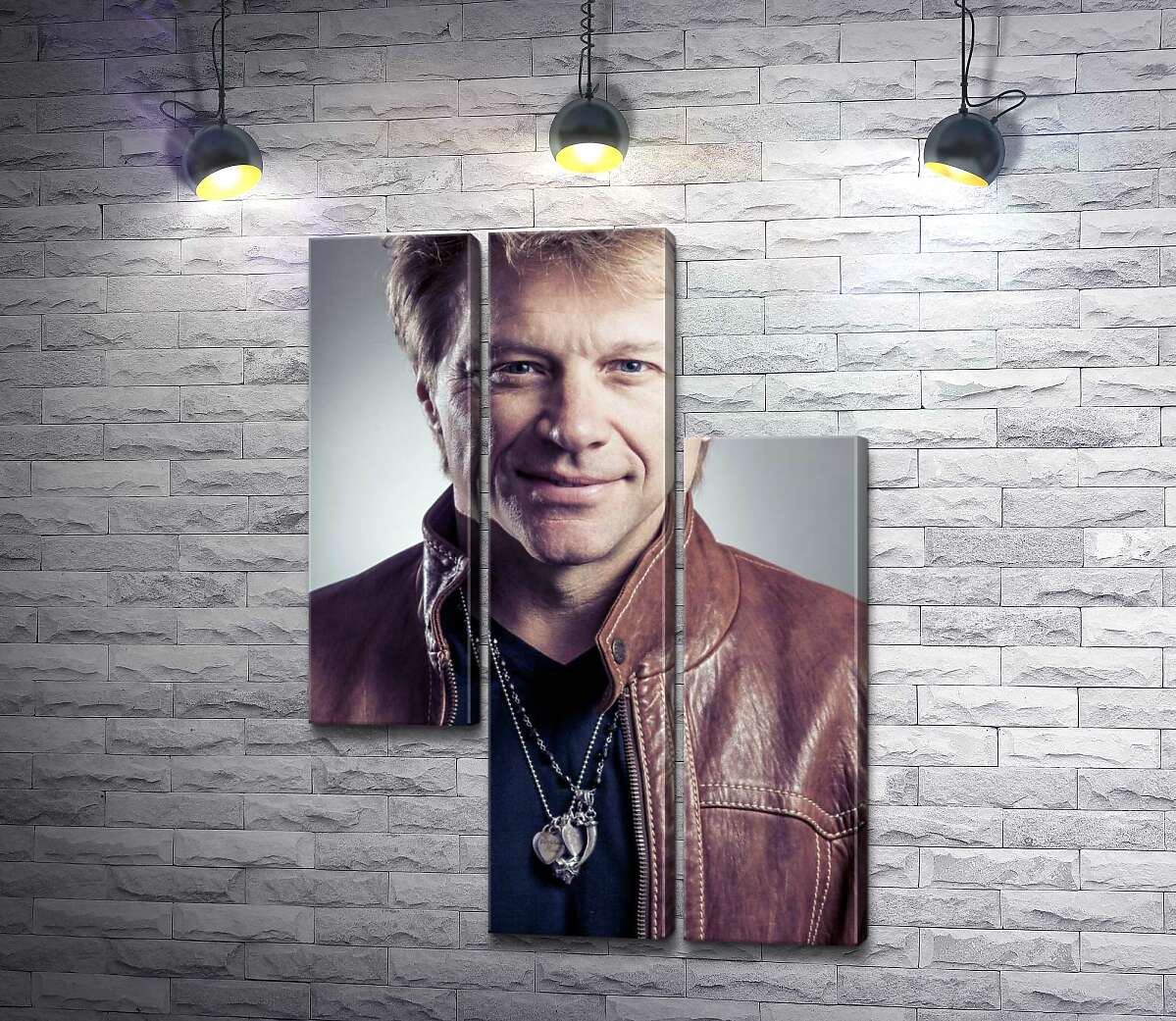 модульна картина Соліст рок-групи Джон Бон Джові (Jon Bon Jovi) (Модуль №13)