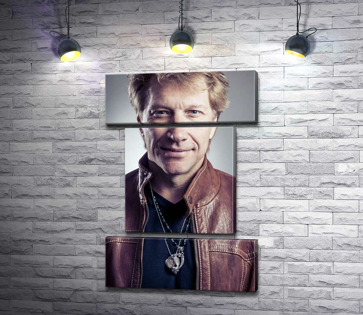 модульна картина Соліст рок-групи Джон Бон Джові (Jon Bon Jovi) (Модуль №18)