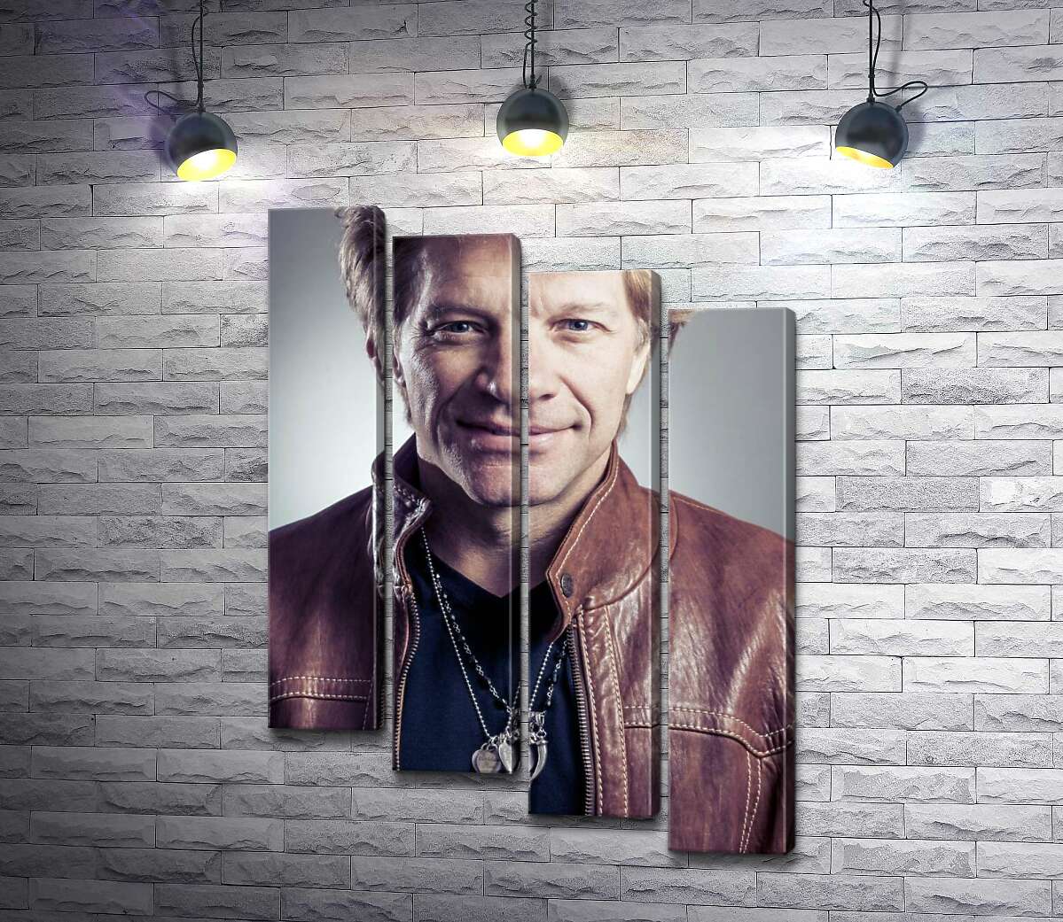 модульна картина Соліст рок-групи Джон Бон Джові (Jon Bon Jovi) (Модуль №19)