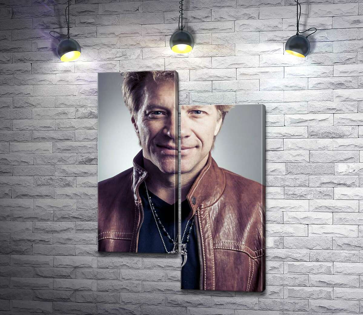 модульна картина Соліст рок-групи Джон Бон Джові (Jon Bon Jovi) (Модуль №9)