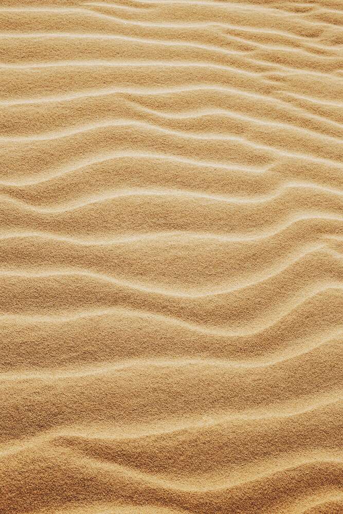 картина-постер Волнистые линии песчаного полотна