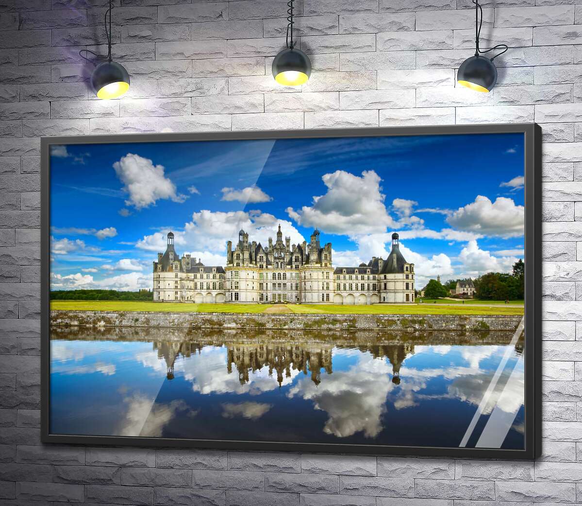 постер Загадковий французький замок Шамбор