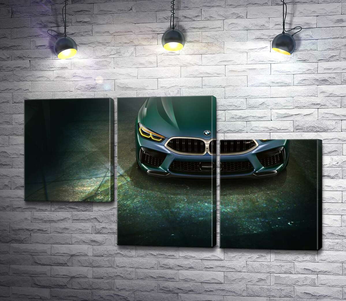 модульна картина Стильні форми передньої частини BMW (Модуль №13)