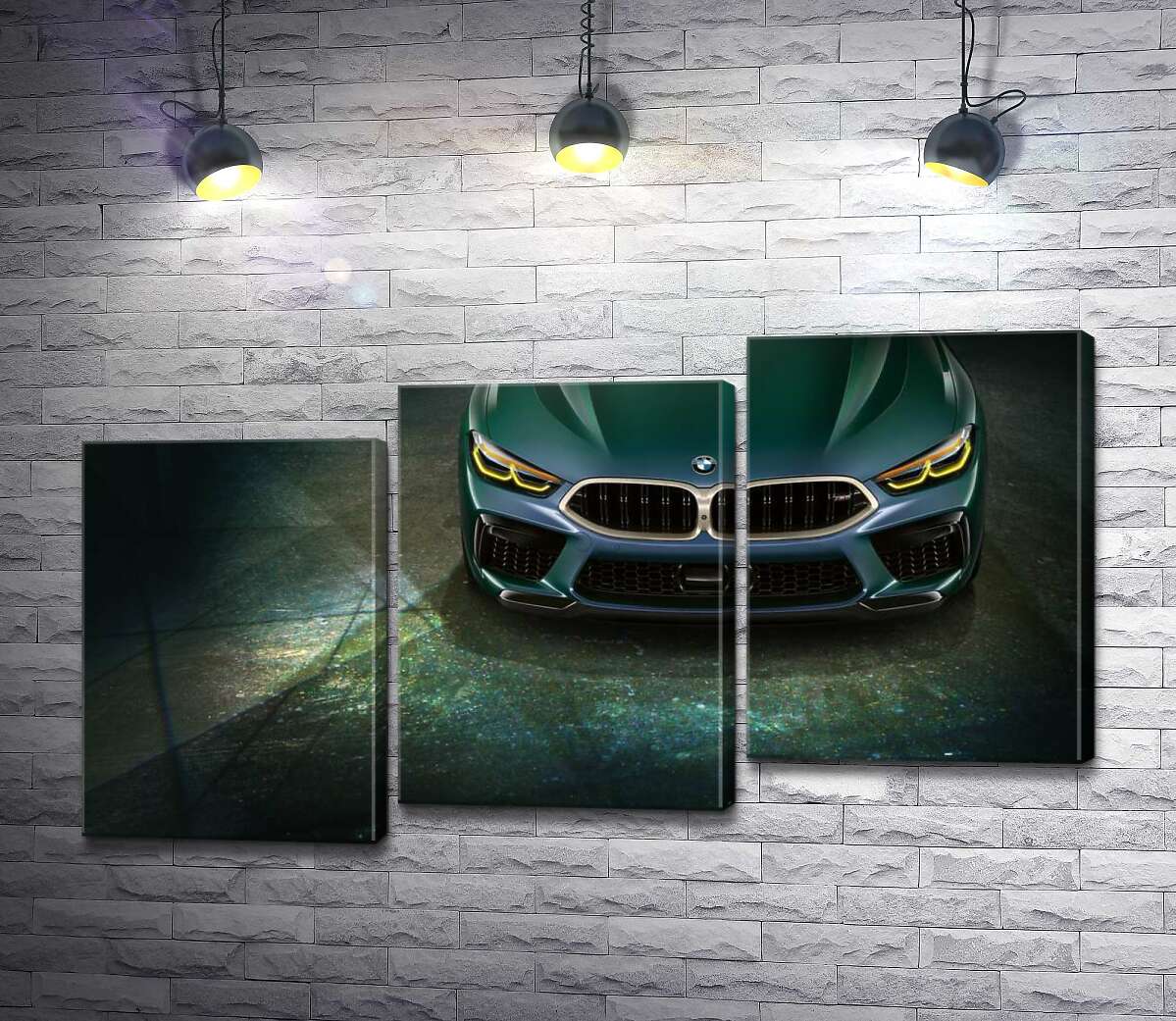 модульная картина Стильные формы передней части BMW (Модуль №14)