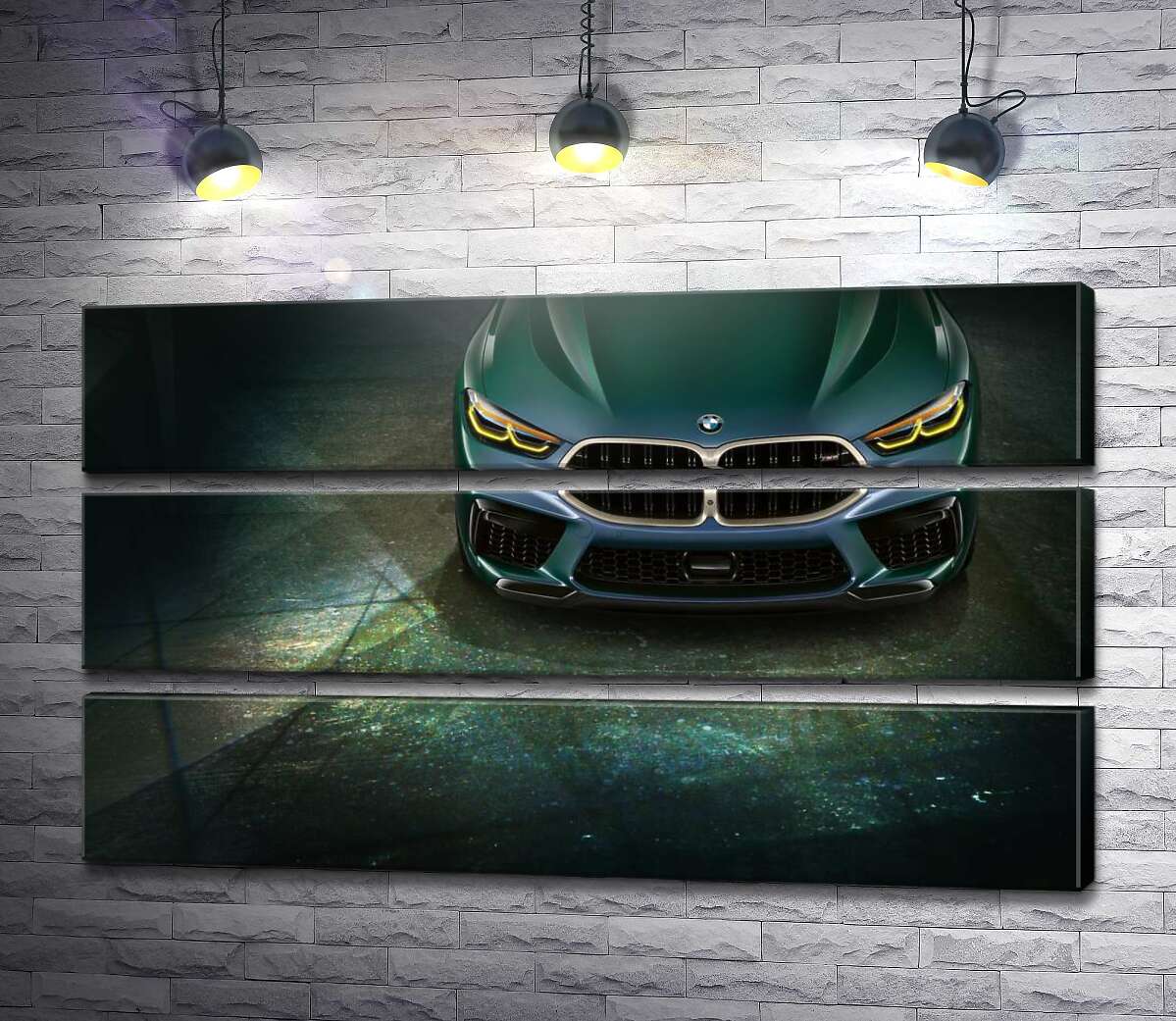 модульная картина Стильные формы передней части BMW (Модуль №15)