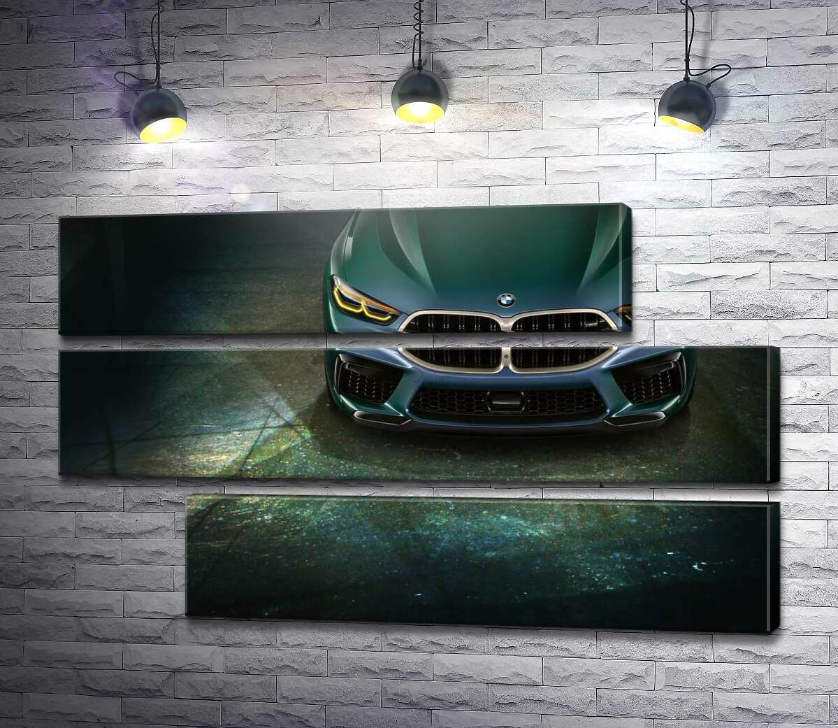 модульна картина Стильні форми передньої частини BMW (Модуль №16)