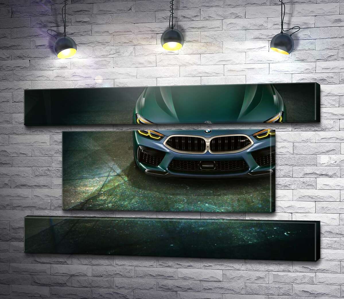 модульна картина Стильні форми передньої частини BMW (Модуль №18)