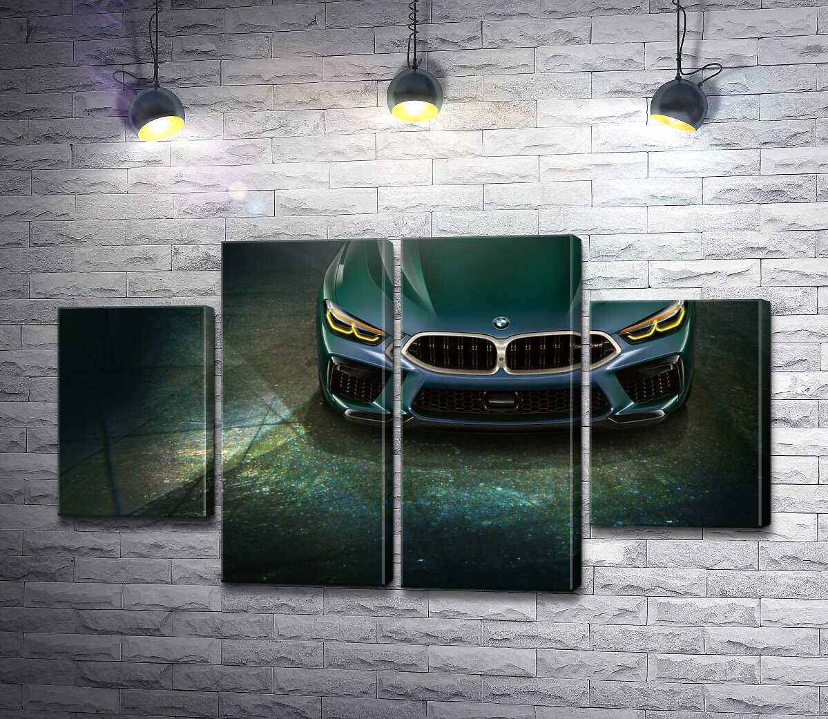 модульная картина Стильные формы передней части BMW (Модуль №20)