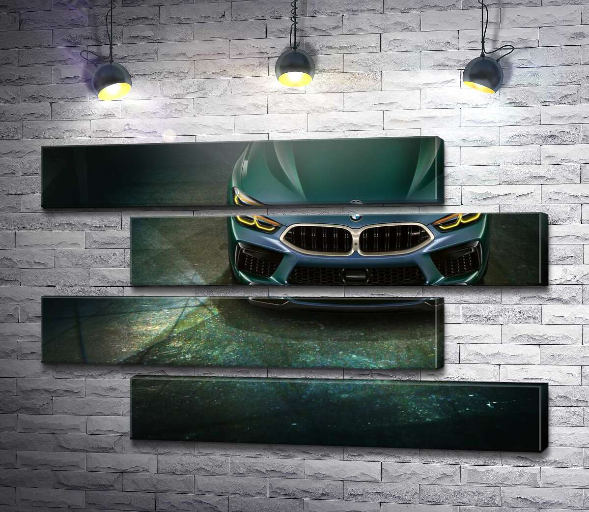 модульна картина Стильні форми передньої частини BMW (Модуль №23)