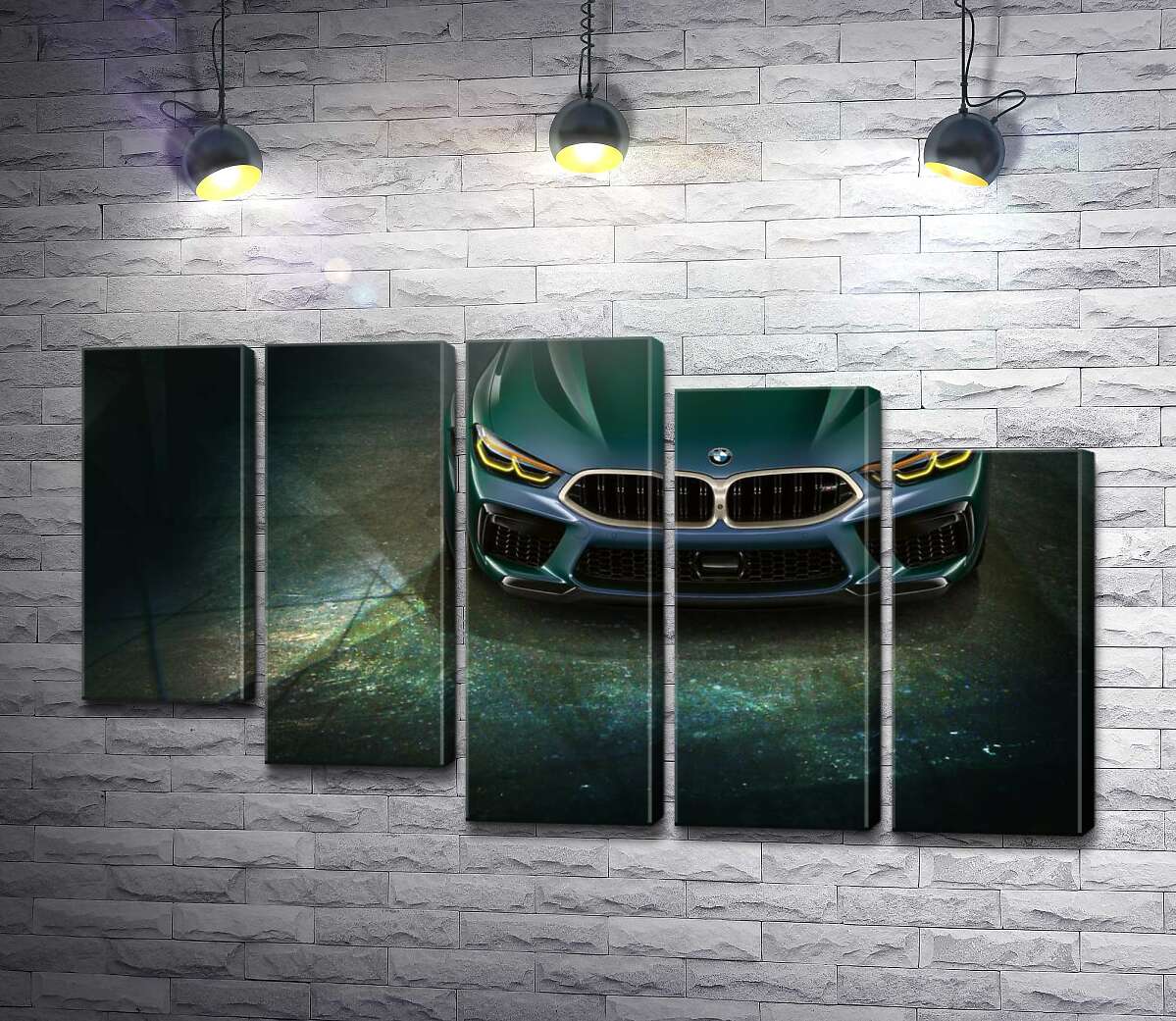 модульная картина Стильные формы передней части BMW (Модуль №28)