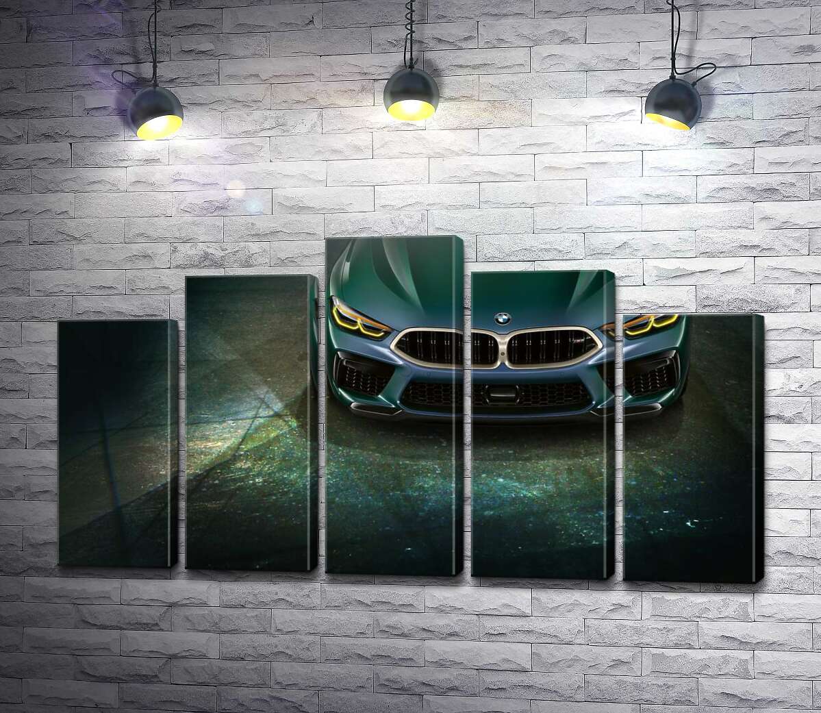 модульна картина Стильні форми передньої частини BMW (Модуль №29)