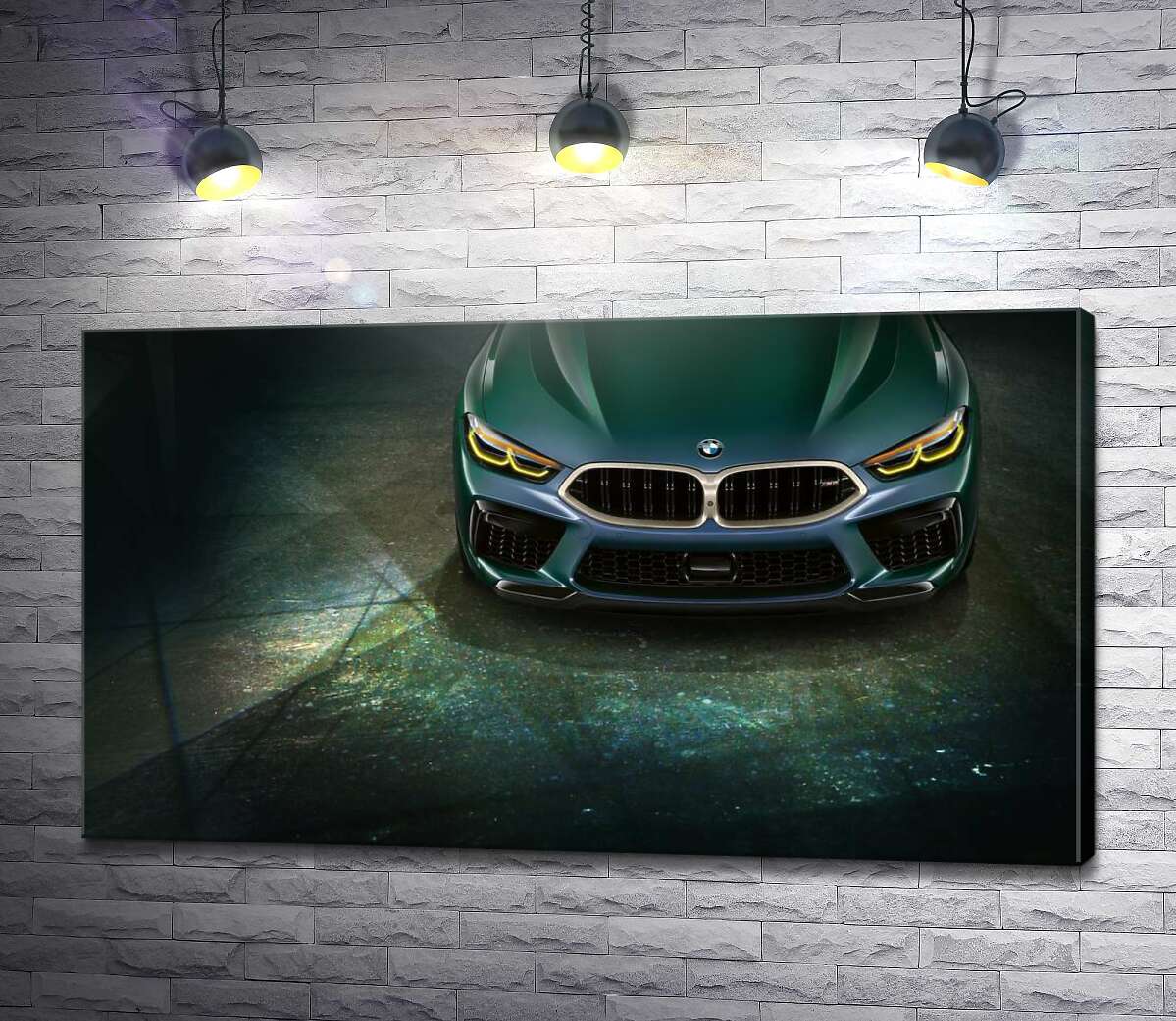 картина Стильные формы передней части BMW