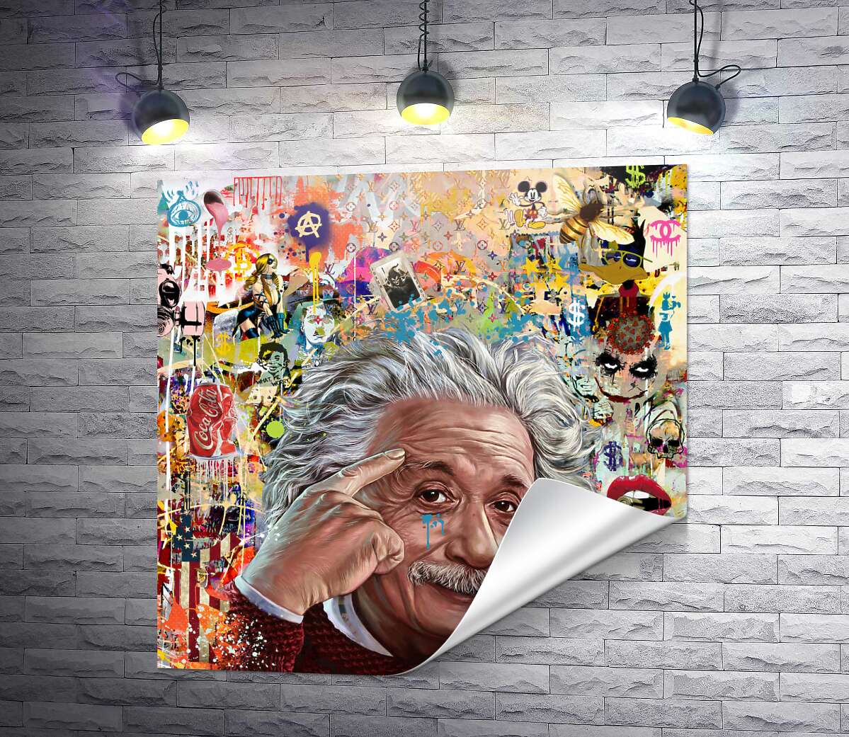 друк Метафізика попарта - Ейнштейн та арт всесвіт