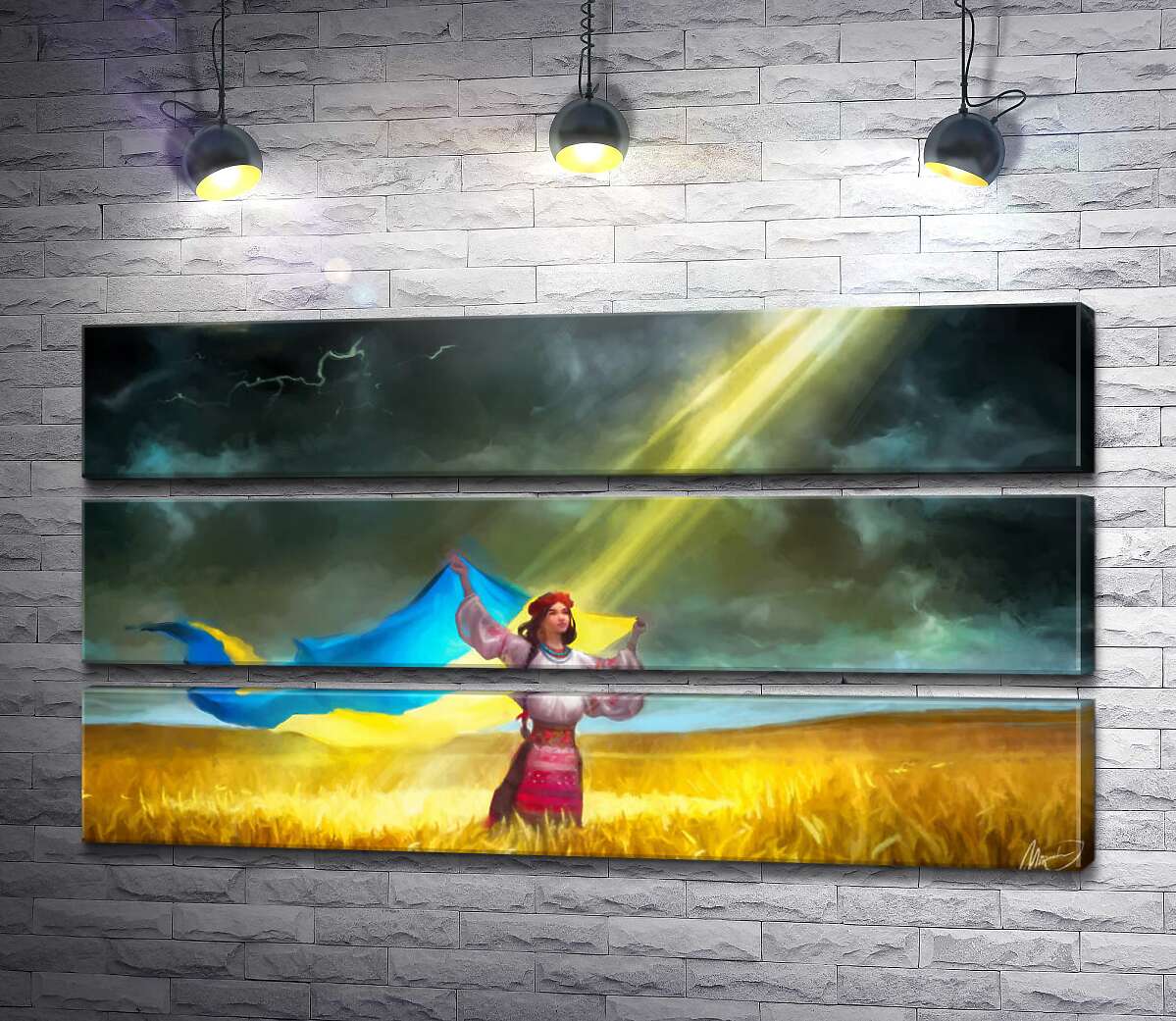 модульная картина Украинский дух свободы (Модуль №15)