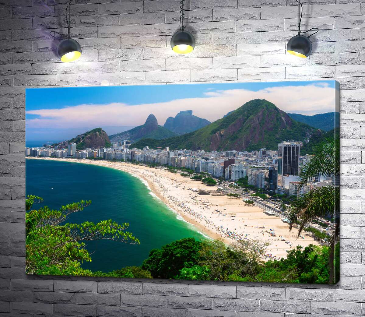 картина Тропічні пляжі Ріо-де-Жанейро