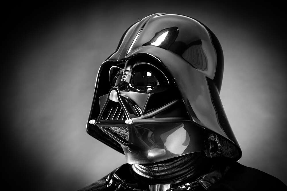 картина-постер Портрет Дарта Вейдера из фильма "Звёздные войны"