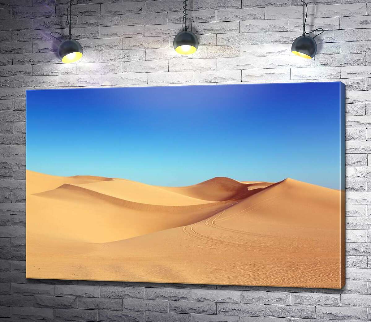 картина Піщане море пустелі