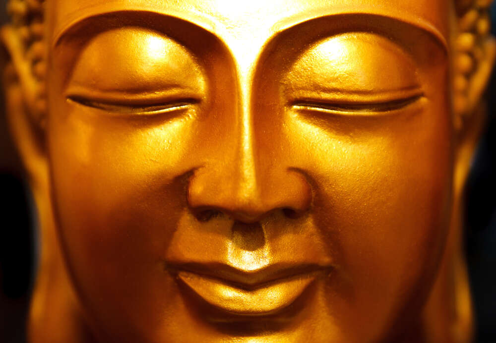 картина-постер Загадочная улыбка Будды