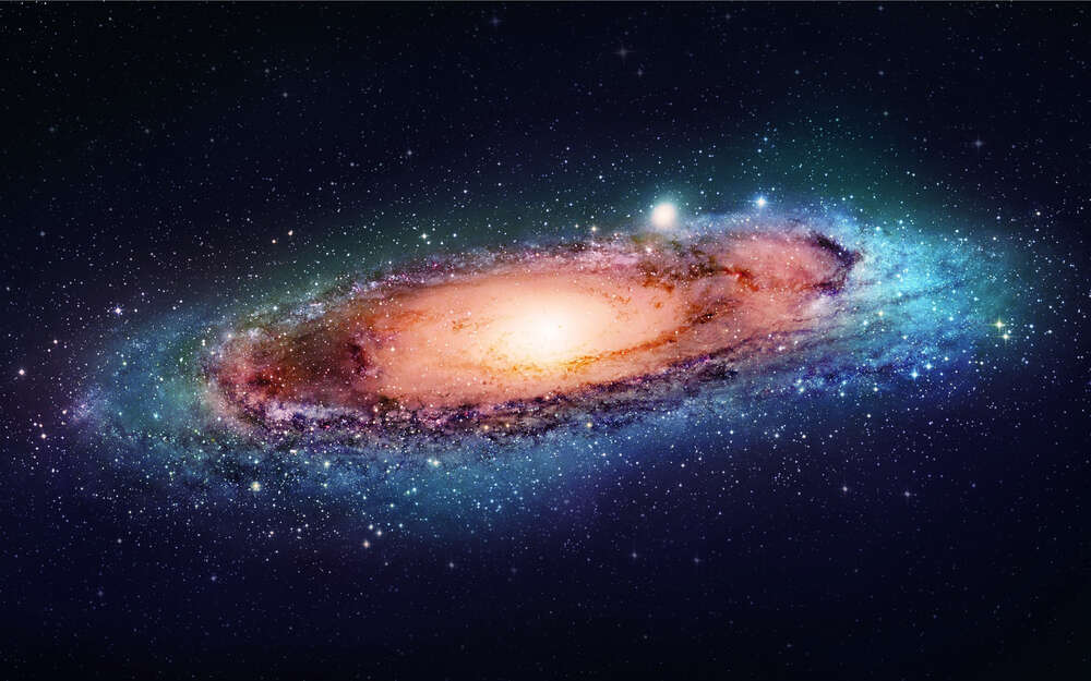 картина-постер Невероятная красота галактики