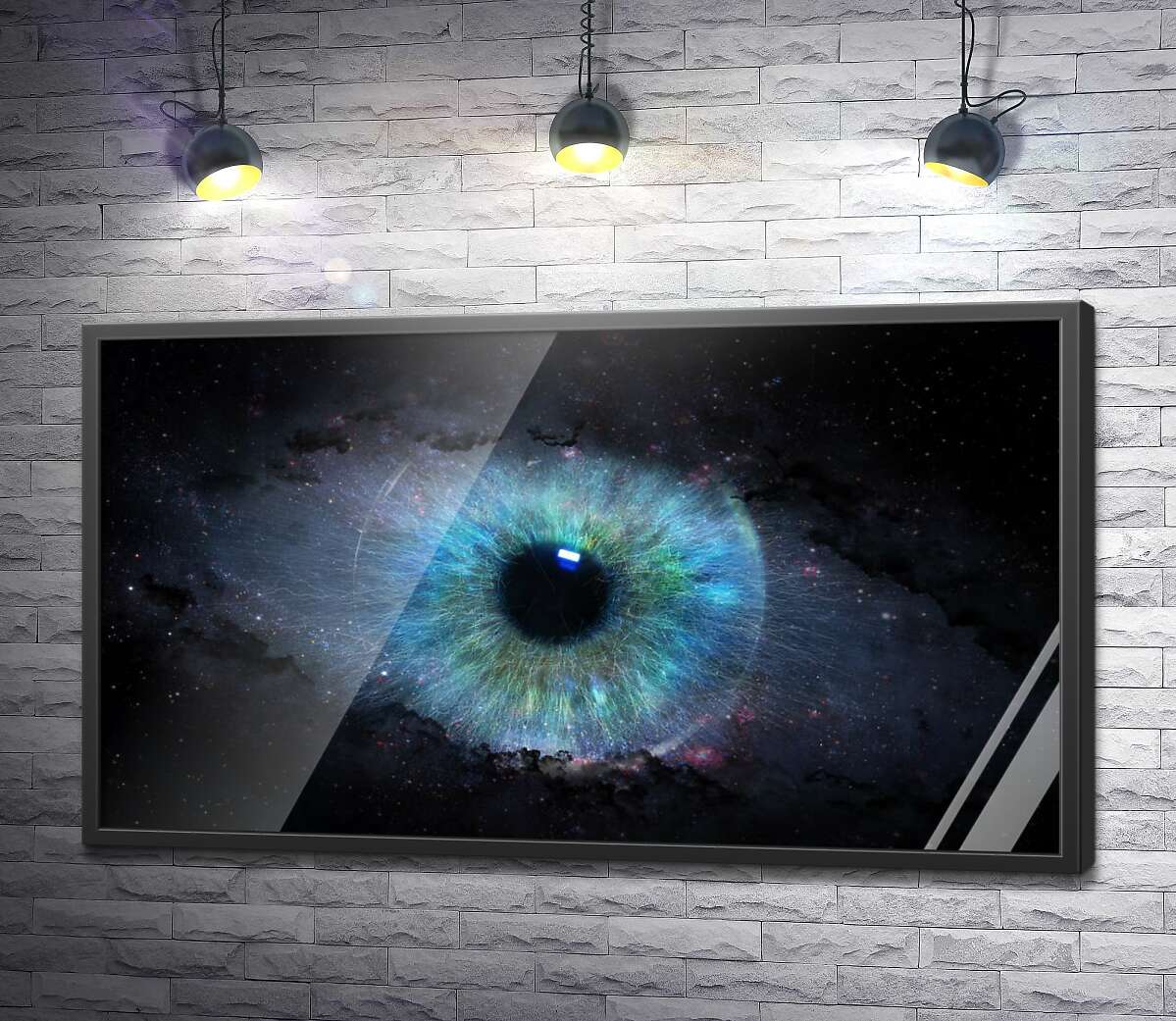 постер Пронизливе космічне око