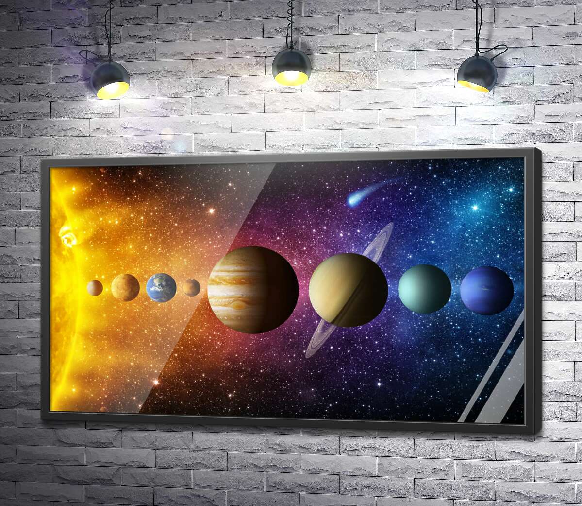 постер Парад планет у Сонячній системі