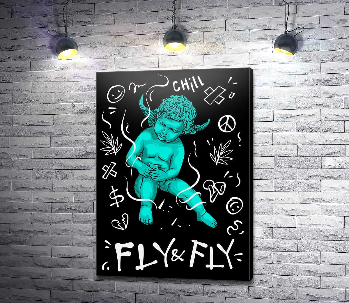 картина Урбан ангел Fly&Fly