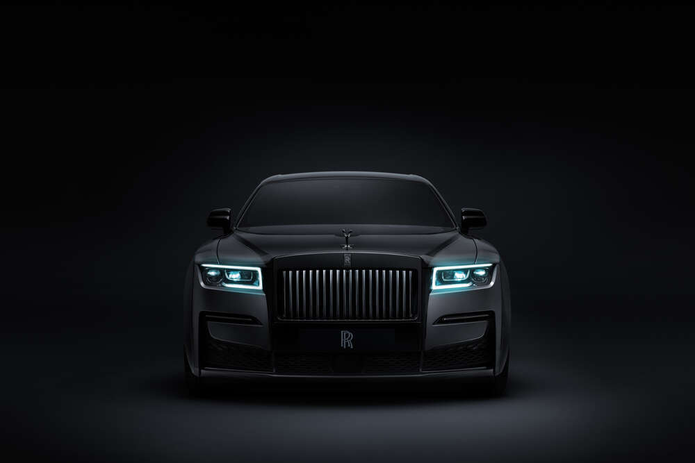 картина-постер Примарний Rolls Royce Ghost