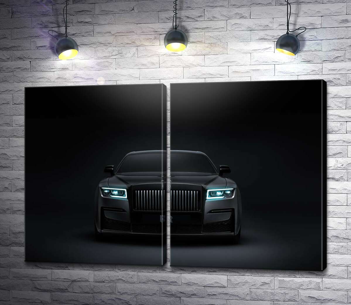 модульная картина Призрачный Rolls Royce Ghost