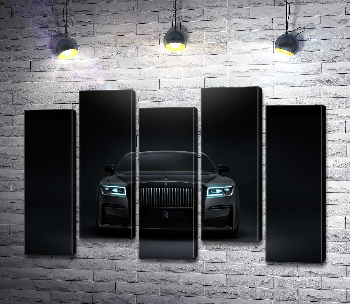 модульна картина Примарний Rolls Royce Ghost (Модуль №30)