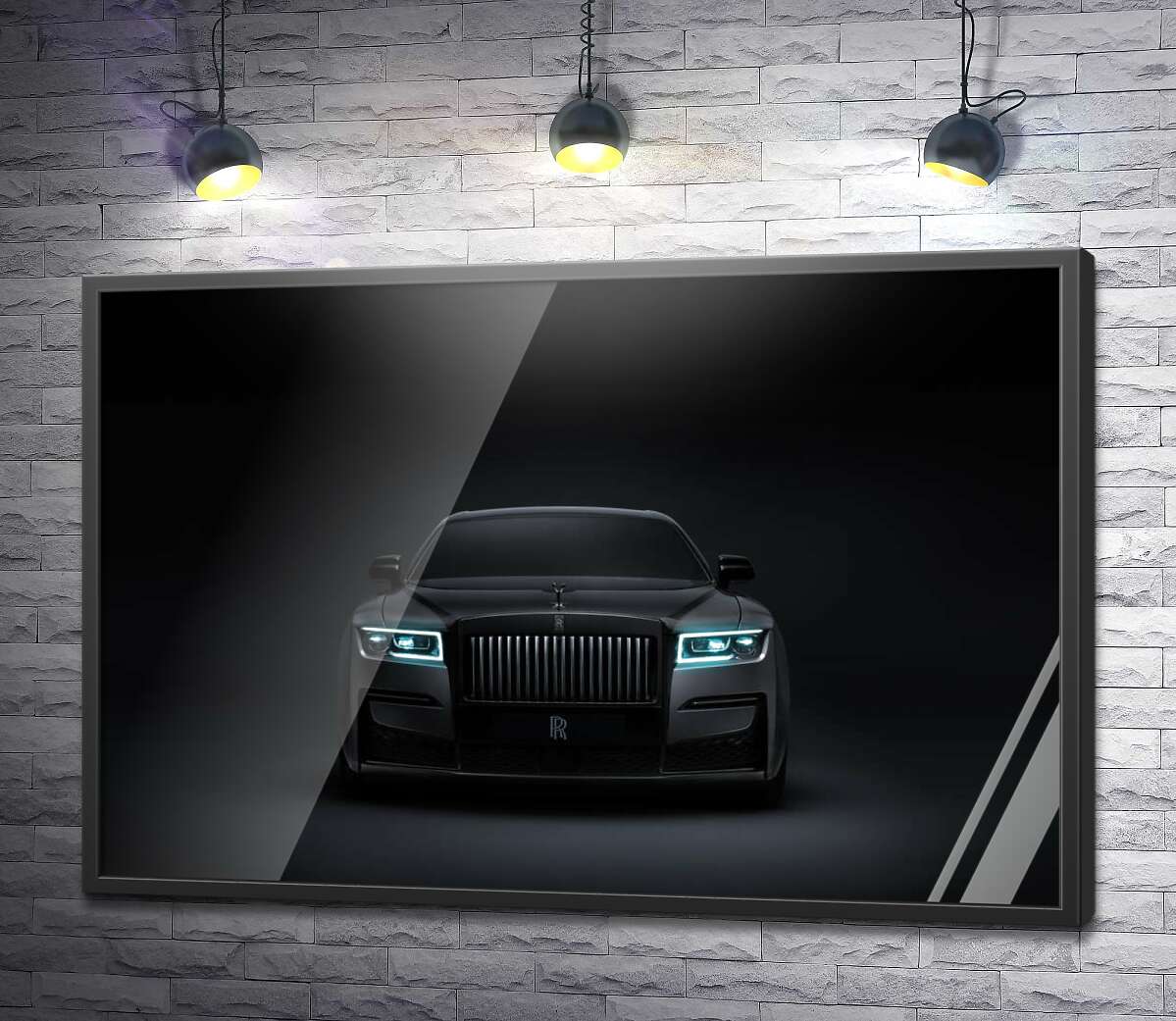 постер Призрачный Rolls Royce Ghost