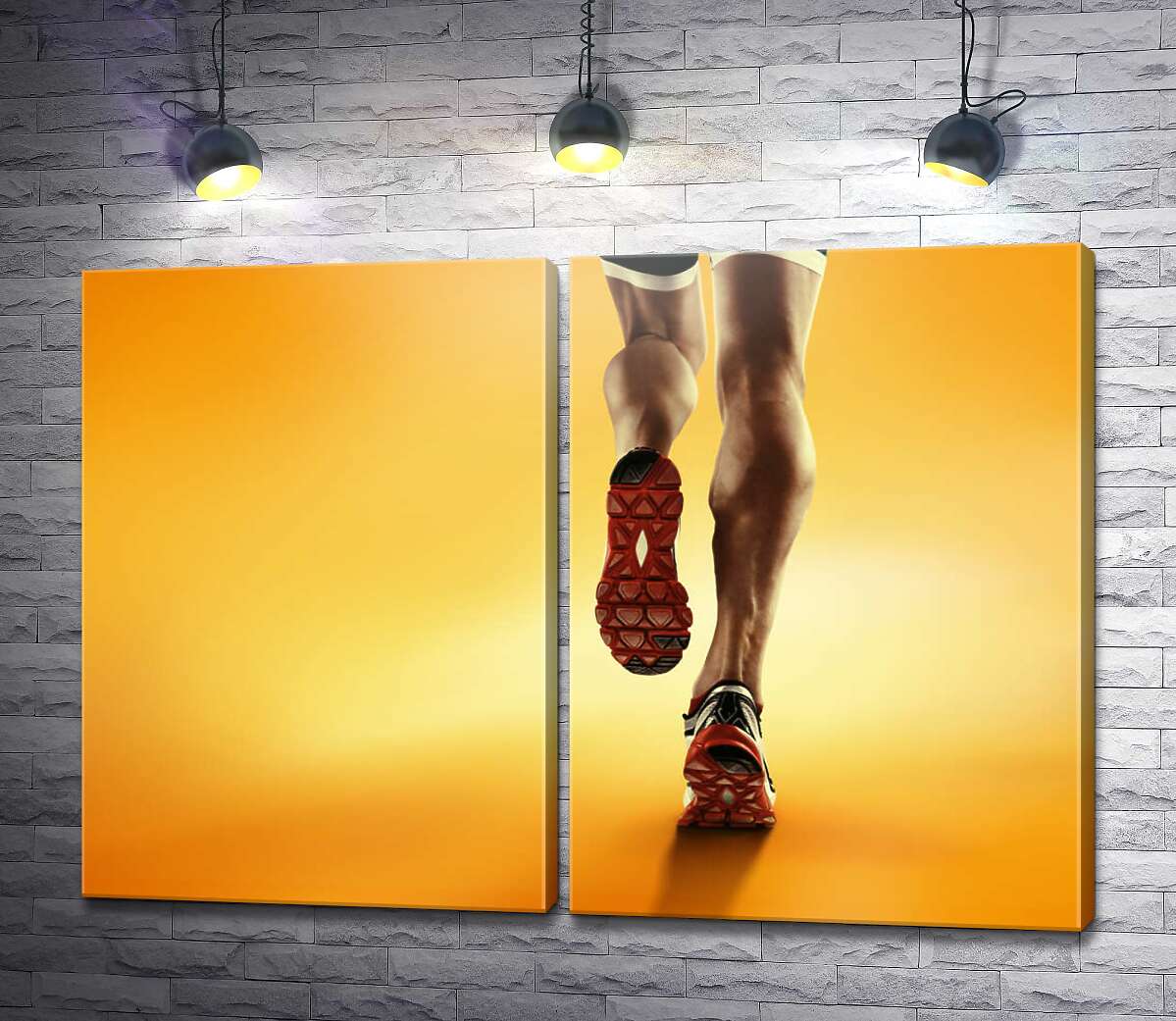 модульна картина Ноги професійного бігуна