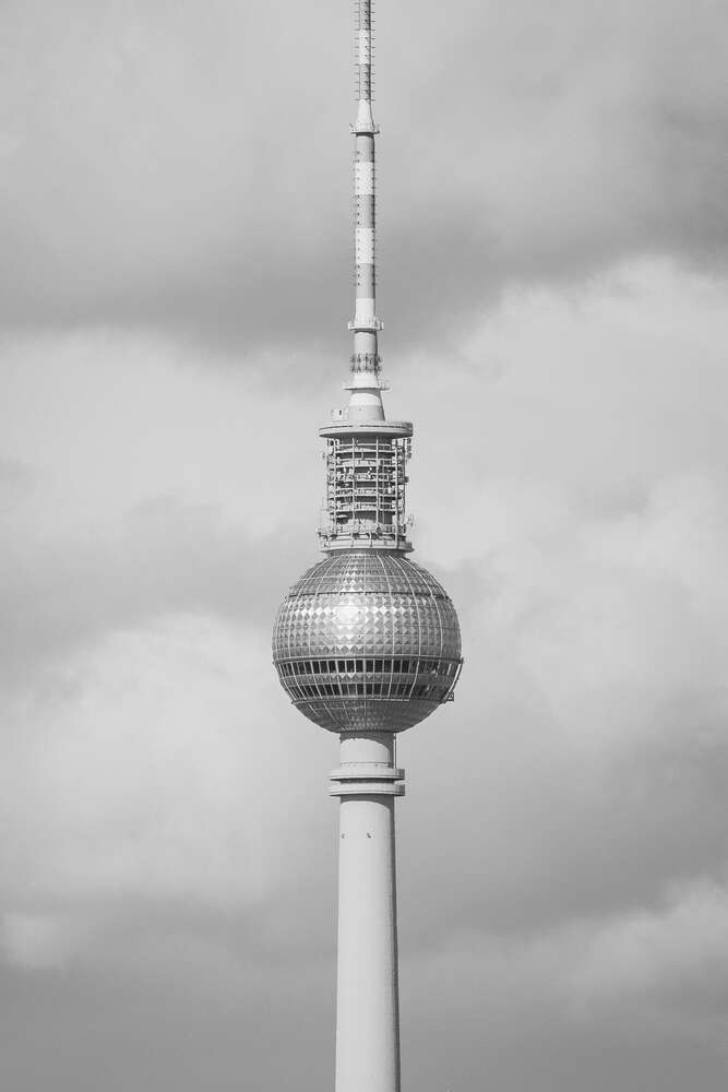 картина-постер Берлинская телевизионная башня