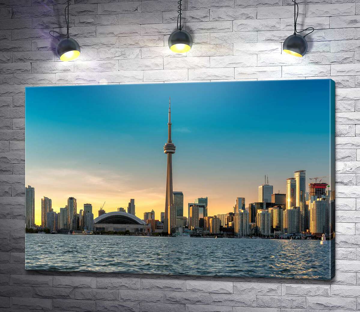 картина Панорамний вид на сучасний Торонто
