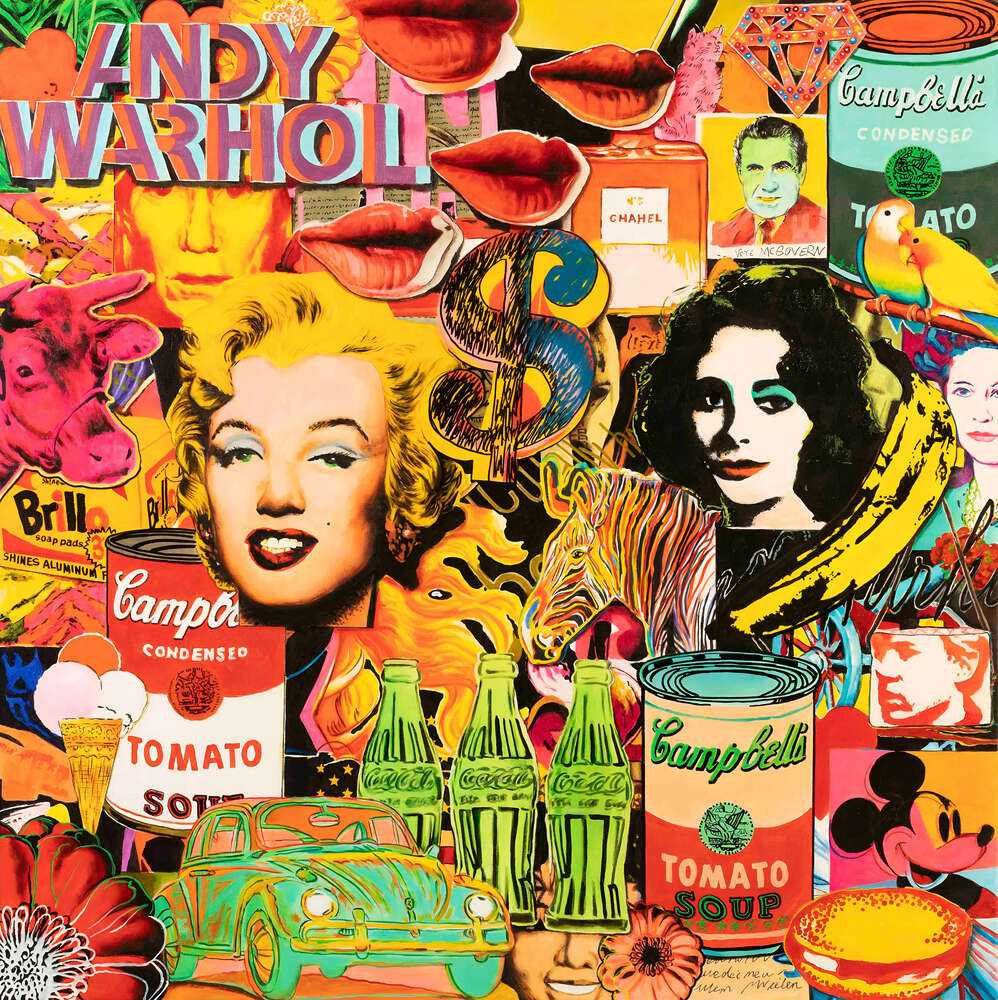 картина-постер Арт плакат с Мерлин Монро