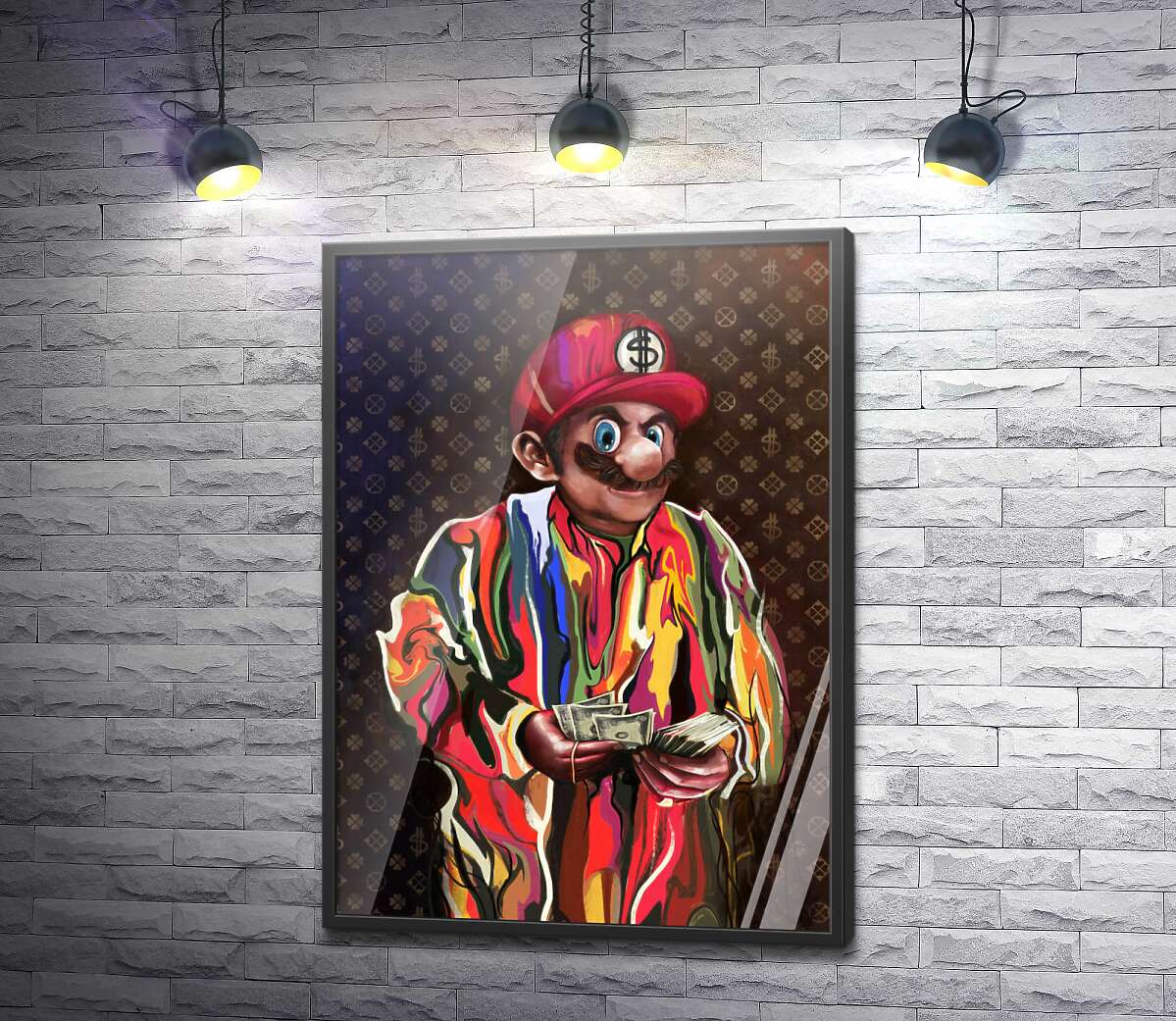 постер Супер Марио - финансовый барон