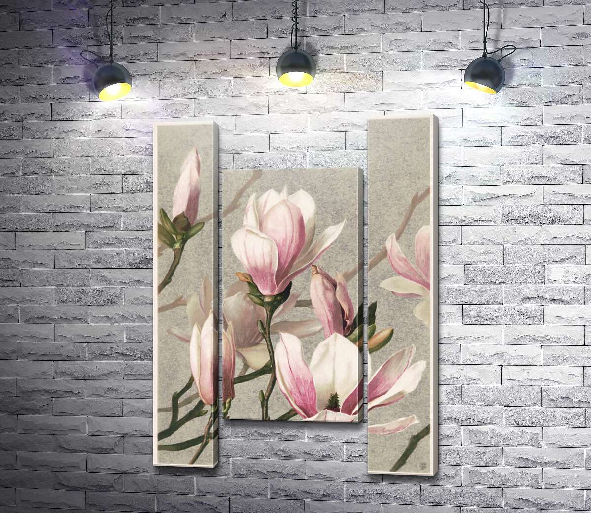 модульна картина Цвітуча магнолія (Модуль №11)